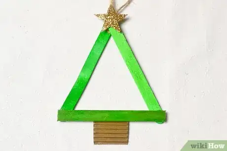 Image titled Make Popsicle Stick Christmas Trees Step 22