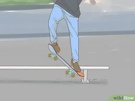 Image titled Frontside Boardslide Step 5