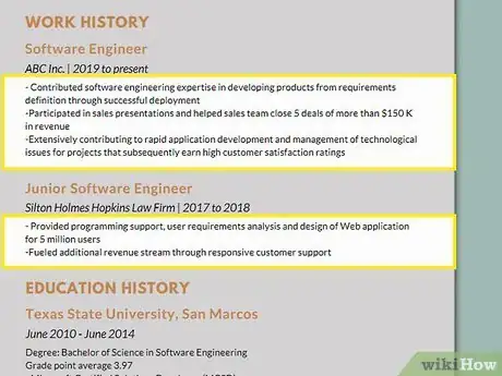 Image titled Create a Visual Resume Step 5