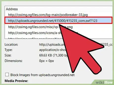 Image titled Save a Flash Animation from a Website Step 5
