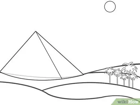 Image titled Draw the Egyptian Pyramids Step 3