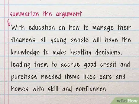 Image titled Write a Persuasive Thesis Step 30
