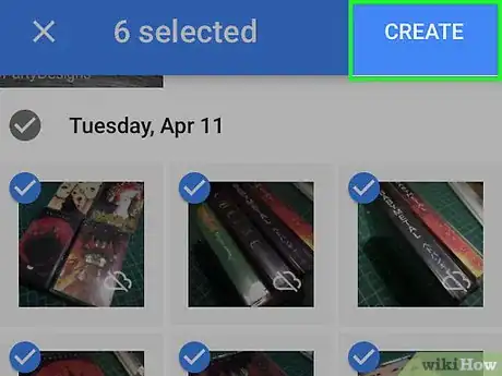 Image titled Create an Album on Google Photos Step 5
