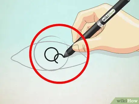 Image titled Draw an Eye Step 3