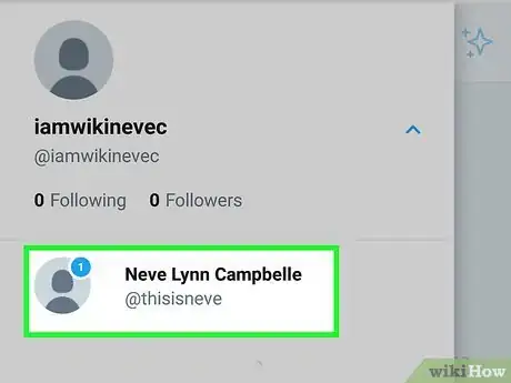 Image titled Switch Twitter Accounts Step 4