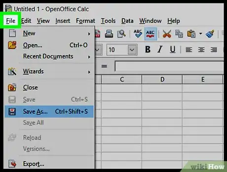 Image titled Convert OpenOffice to Excel Step 12