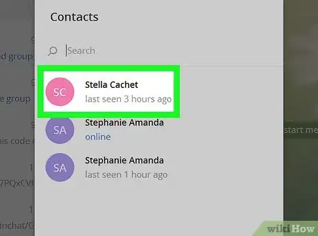 Image titled Remove Telegram Contacts on PC or Mac Step 4