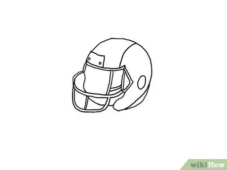 Image titled Draw a Football Helmet Step 17
