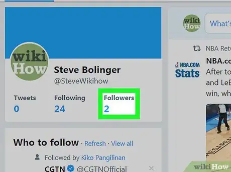 Image titled See Followers on Twitter on PC or Mac Step 3