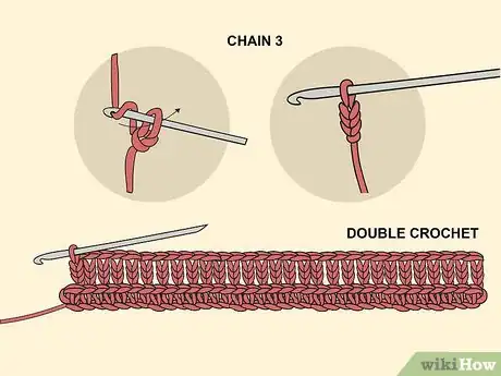 Image titled Crochet a Christmas Stocking Step 04