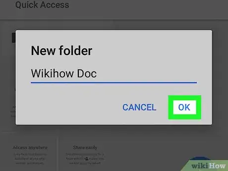 Image titled Create Folders in Google Drive on Android Step 5