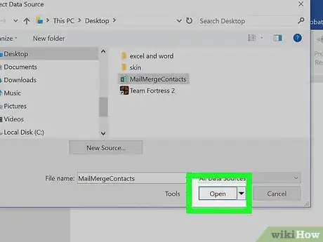 Image titled Mail Merge in Microsoft Word Step 13