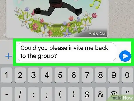 Image titled Rejoin a Group on WhatsApp on iPhone or iPad Step 5
