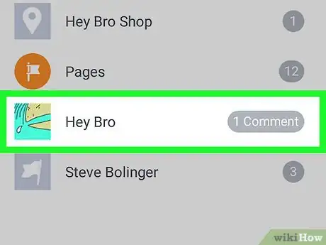 Image titled Message As a Facebook Page on Android Step 3