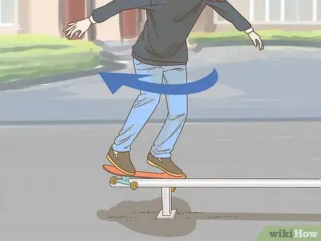 Image titled Frontside Boardslide Step 8