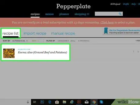 Image titled Add a Recipe to Pepperplate Step 7