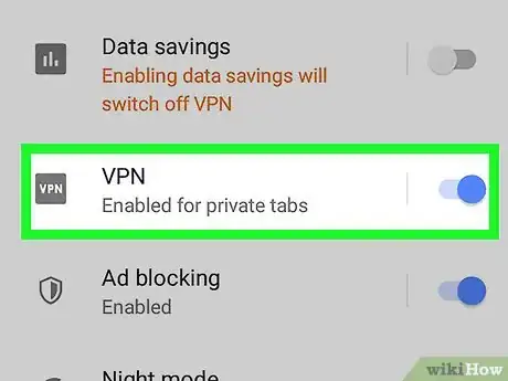 Image titled Turn on the Built‐In VPN for Opera Browser Step 4