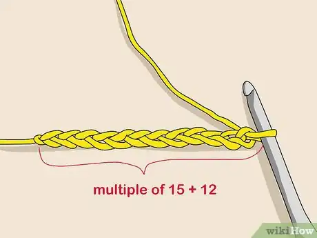 Image titled Crochet the Rosebud Stitch Step 1