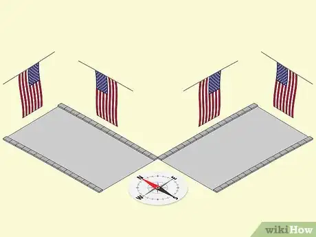 Image titled Hang an American Flag Vertically Step 3