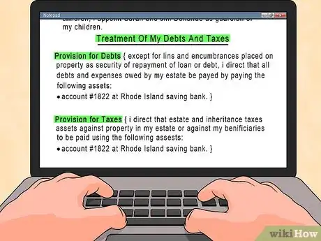 Image titled Create a Will Step 14