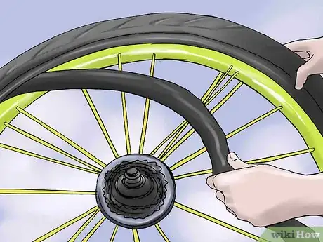 Image titled Change a Bike Tire on a Mountain Bike Step 9