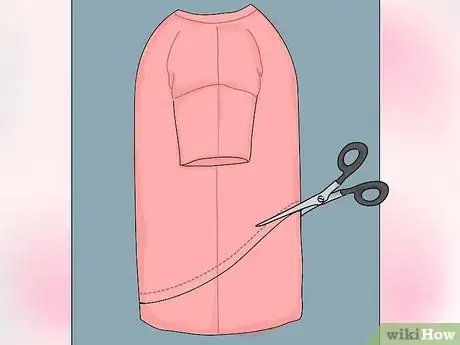 Image titled Make a High Low Shirt Step 8