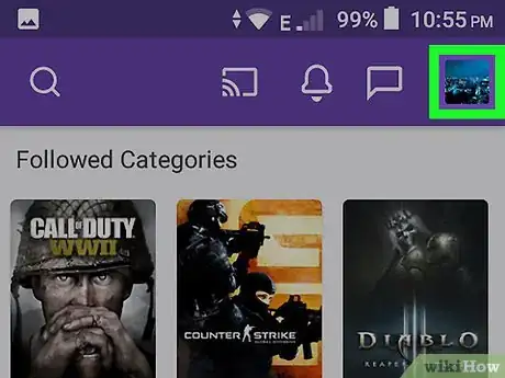 Image titled Share a Link to a Twitch Stream on Android Step 2