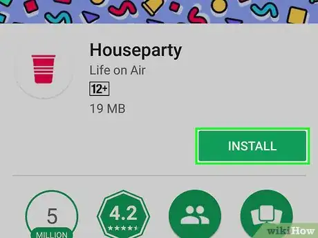 Image titled Use Houseparty App on Android Step 1
