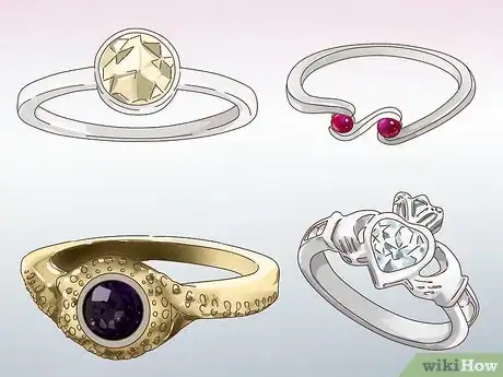 Image titled Opt for a Gemstone Engagement Ring Step 3