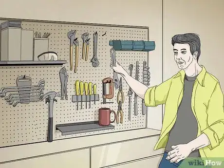 Image titled Add Storage Space to Your Garage Step 6