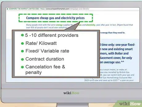 Image titled Compare Gas and Electricity Prices Step 9