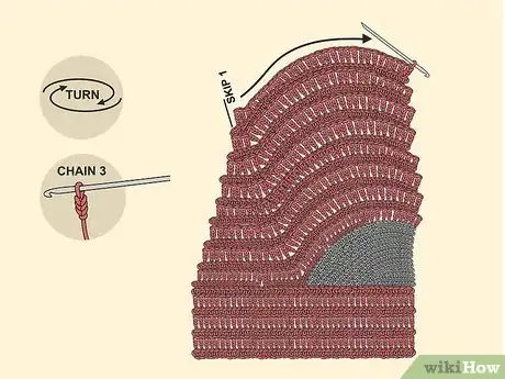 Image titled Crochet a Christmas Stocking Step 23