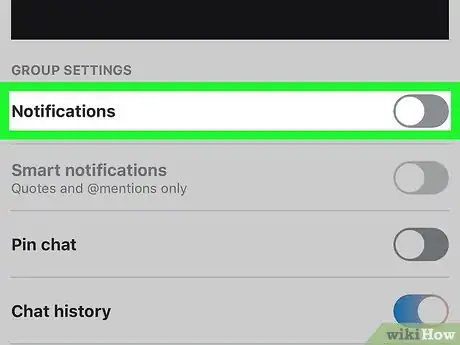 Image titled Block a Skype Group on iPhone or iPad Step 5