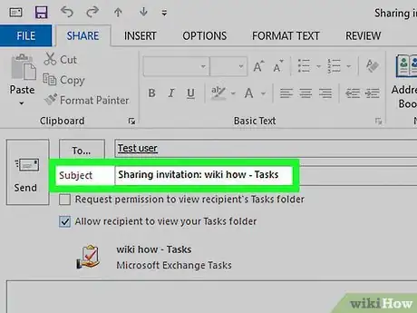 Image titled Share Tasks in Outlook 2016 Step 7