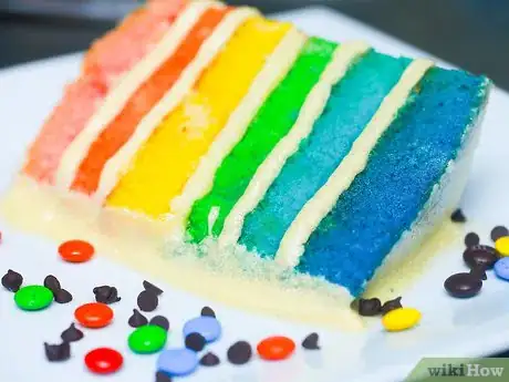 Image titled Make a Rainbow Cake Step 12