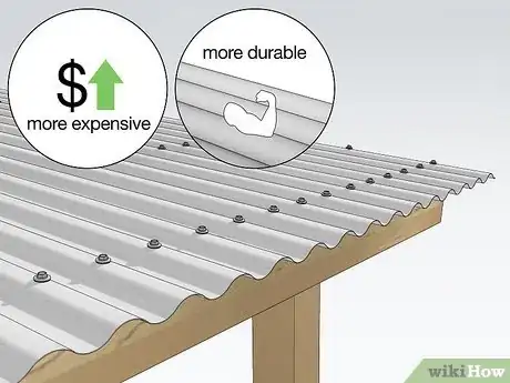 Image titled Install Corrugated Roofing Step 8