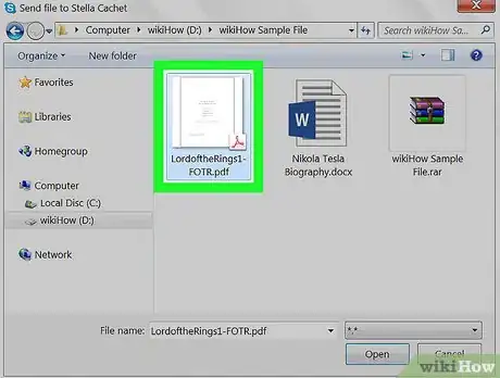 Image titled Send Files on Skype on PC or Mac Step 6