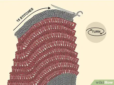 Image titled Crochet a Christmas Stocking Step 27