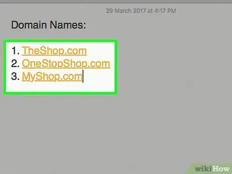 Image titled Pick a Good Domain Name for Your Website Step 11