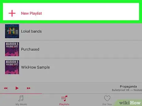Image titled Create a Music Playlist on an iPad Step 4