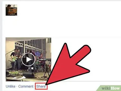 Image titled Share Videos on Facebook Step 2