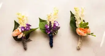 Make a Silk Flower Boutonniere