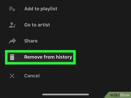 Image titled See Your YouTube Music History on iPhone or iPad Step 7