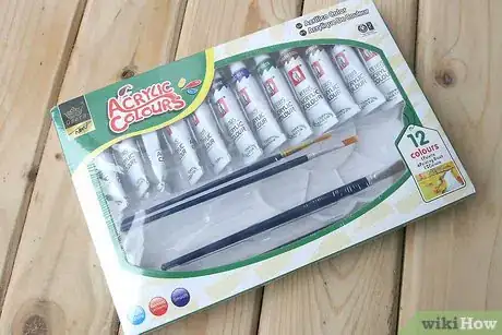 Image titled Design Three Panel, Light Up Dandelion Wall Art Step 2