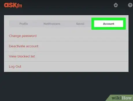 Image titled Delete an Ask Fm Account Step 4