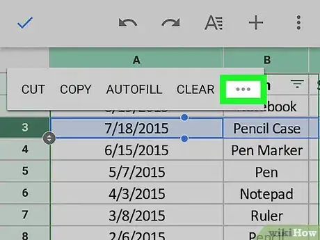 Image titled Hide Rows on Google Sheets on Android Step 4