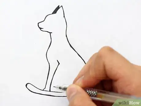 Image titled Draw Bastet in Cat Form Step 11