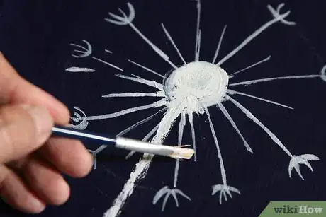 Image titled Design Three Panel, Light Up Dandelion Wall Art Step 6