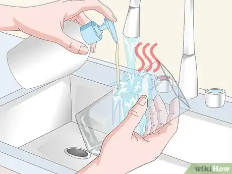 Image titled Make a Frosted Vase with a Rubber Band Step 10