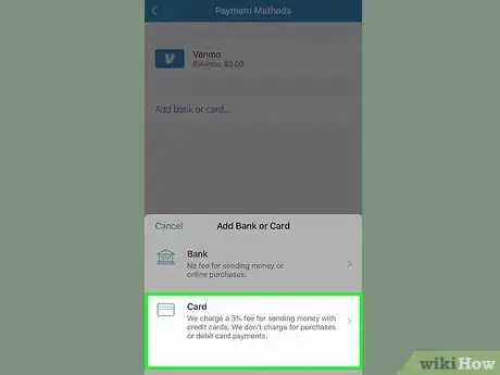 Image titled Pay with a Credit Card on Venmo on Android Step 6